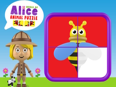 খেলা World of Alice Animals Puzzle