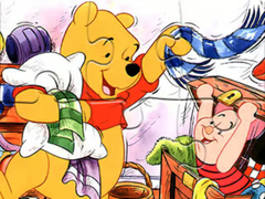 খেলা Jigsaw Puzzle: Winnie Clean Up
