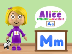 খেলা World of Alice Uppercase and Lowercase