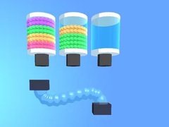 খেলা Tube Sort
