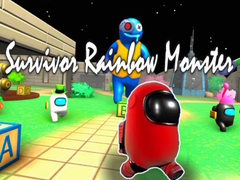 খেলা Survivor Rainbow Monster