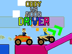 খেলা Obby vs Noob Driver