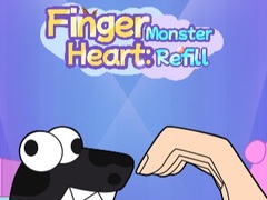 খেলা Finger Heart: Monster Refill 