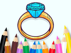 খেলা Coloring Book: Gemstone Ring