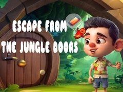 খেলা Escape from the Jungle Doors