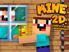 খেলা Mine 2D Survival Herobrine