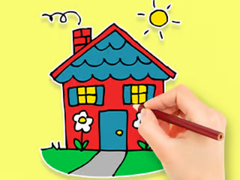 খেলা Coloring Book: Dream House