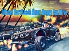 খেলা Offroad Kart Beach Stunt: Buggy Car Drive