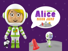 খেলা World of Alice Moon Jump