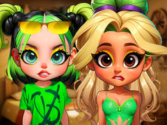 খেলা Celebrity Face Dance