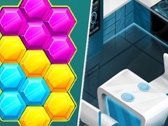 খেলা Hexa Blast Game Puzzle