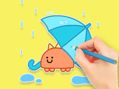 খেলা Coloring Book: Fun Rainy Day