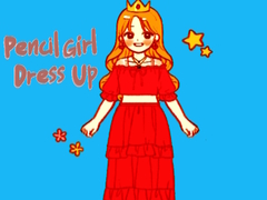 খেলা Pencil Girl Dress Up