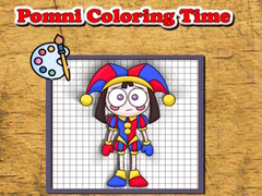 খেলা Pomni Coloring Time