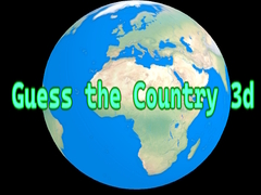খেলা Guess the Country 3d