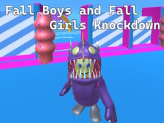 খেলা Fall Boys and Fall Girls Knockdown