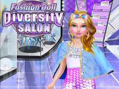 খেলা Fashion Doll Diversity Salon