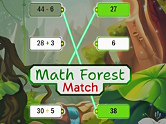 খেলা Math Forest Match