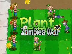 খেলা Plants Vs Zombies War