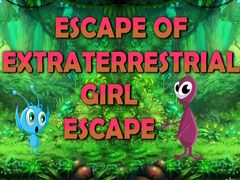খেলা Escape Of Extraterrestrial Girl Escape