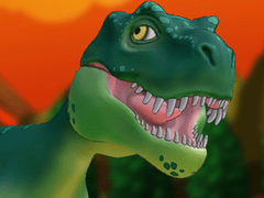 খেলা Dino Run: Lava