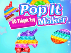 খেলা Pop It 3D Fidget Toy Maker