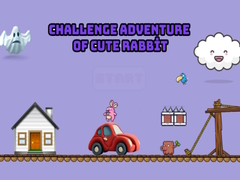 খেলা Challenge adventure of cute rabbit