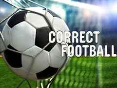 খেলা Correct football