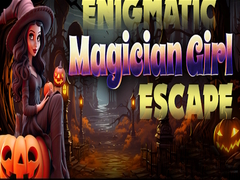 খেলা Enigmatic Magician Girl Escape