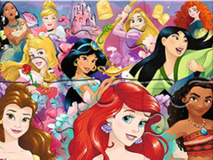 খেলা Jigsaw Puzzle: Princess Party