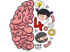 খেলা Brain Test 4: Tricky Friends
