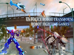 খেলা US Police Robot Transform: Robot  fighting games