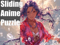 খেলা Sliding Anime Puzzle