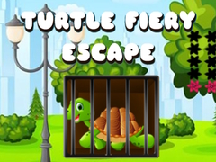 খেলা Turtle Fiery Escape