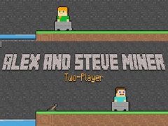 খেলা Alex and Steve Miner Two-Player