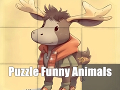 খেলা Puzzle Funny Animals