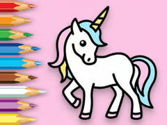খেলা Coloring Book: Happy Unicorn