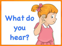 খেলা Kids Quiz: What Do You Hear?