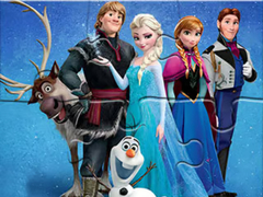 খেলা Jigsaw Puzzle: Frozen Photo