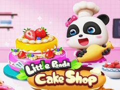 খেলা Little Panda Cake Shop