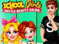 খেলা School Girls Battle Beauty Salon