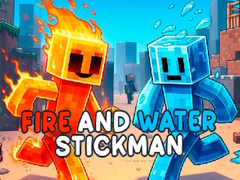 খেলা Fire and Water Stickman
