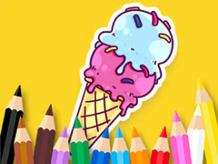 খেলা Coloring Book: Cool Ice Cream