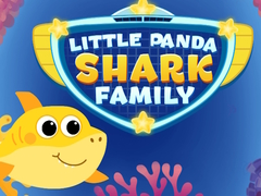 খেলা Little Panda Shark Family