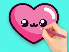 খেলা Coloring Book: Lovely Heart