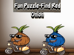 খেলা Fun Puzzle Find Red Onion