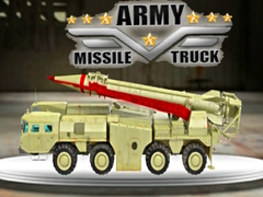 খেলা Army Missile Truck 