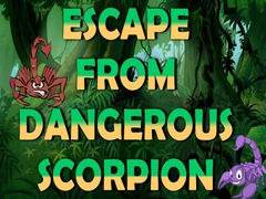 খেলা Escape From Dangerous Scorpion