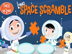 খেলা Earth to Luna! Luna's Space scramble