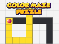 খেলা Colored Maze Puzzle